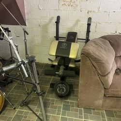 Weights And 2 Benches