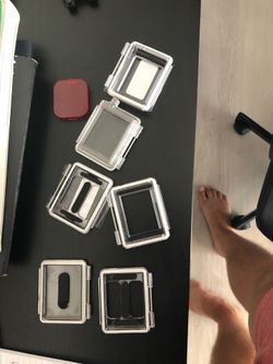 GoPro Hero 4 spare case parts and Deep Sea lenses