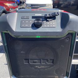 Speaker ION Speaker With Bluetooth  Portable Rechargeable SpeakerAdapter Great Sound Home Stereo AM/FM Stereo Speaker Bluetooth Speaker MAKE AN OFFER!