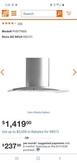 Like new island hood