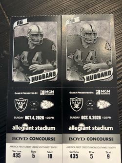 Raider tickets