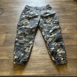 Y2k Camo Cargo pants 