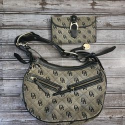 Vintage Dooney & Bourke Purse And Wallet Set