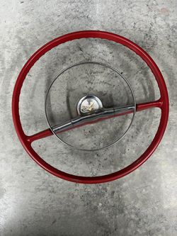 57 Chevy Steering Wheel Oem