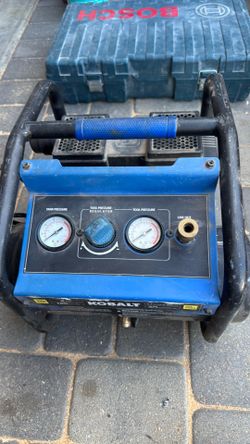 Kobalt 2 gallon 125 max pressure compressor
