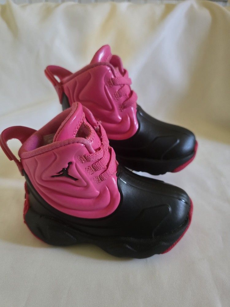 Jordan Rain Boots Girls Size 5