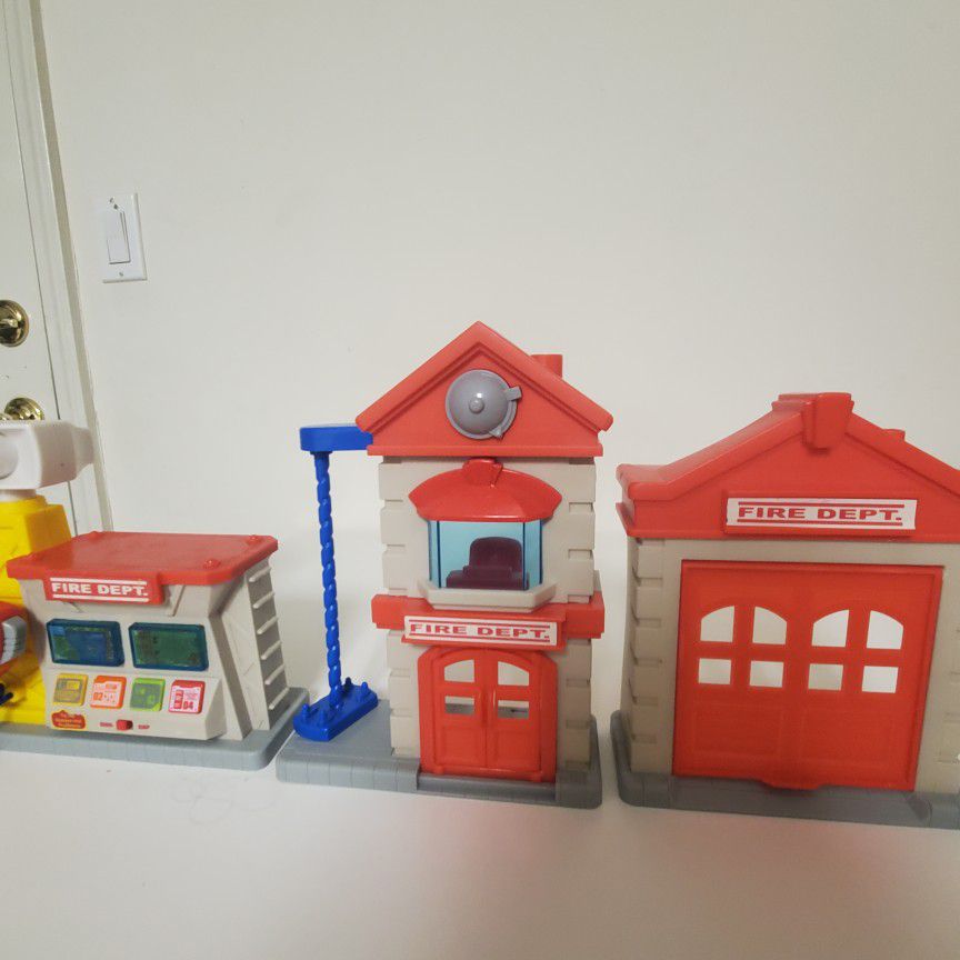Toys Fire Department With Sounds
