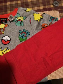 New pijama pants set size 12