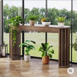 XK00684. 59" Console Table, Modern Accent Table Sofa Table