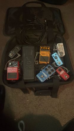 Electric Guitar Pedals