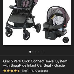 Graco Verb Click Car seat And Stroller