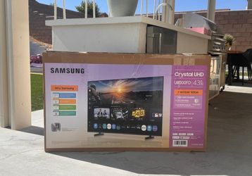 43” Samsung smart 4k led Uhd tv