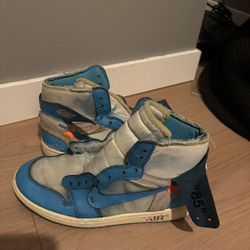 LOW PRICE MOVING- Off-White x Air Jordan 1 Retro High OG ‘UNC’