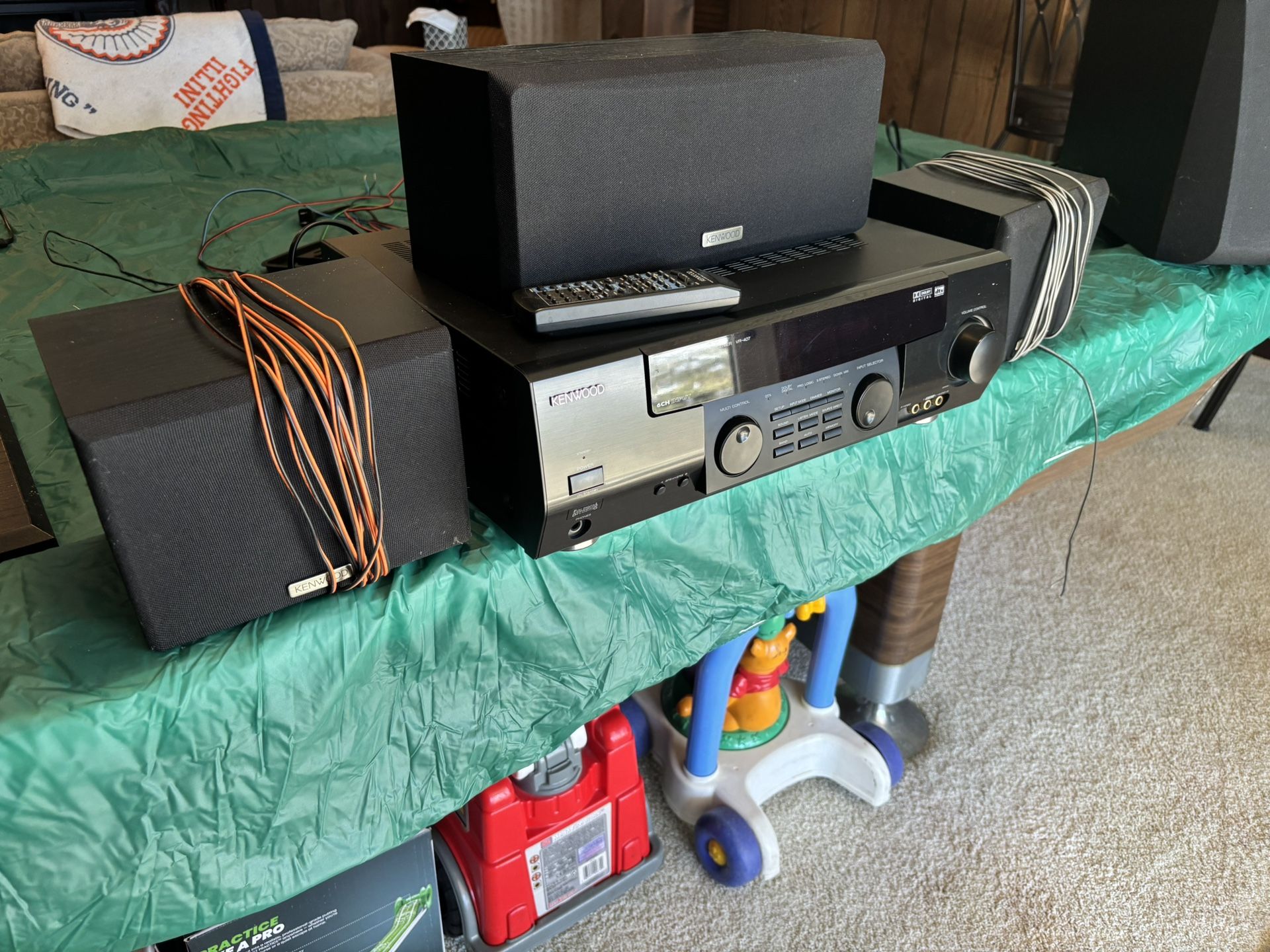 Kenwood Audio-Visual Surround Sound System