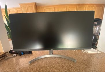LG 29WN600-W COMPUTER MONITOR 12”x 29”
