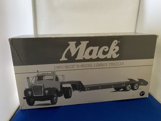 Collectible Mack 1960 Mack B-model Lowboy Trailer New In Box MAKE AN OFFER!