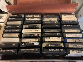 Vintage 8 Track Tapes 36 in total
