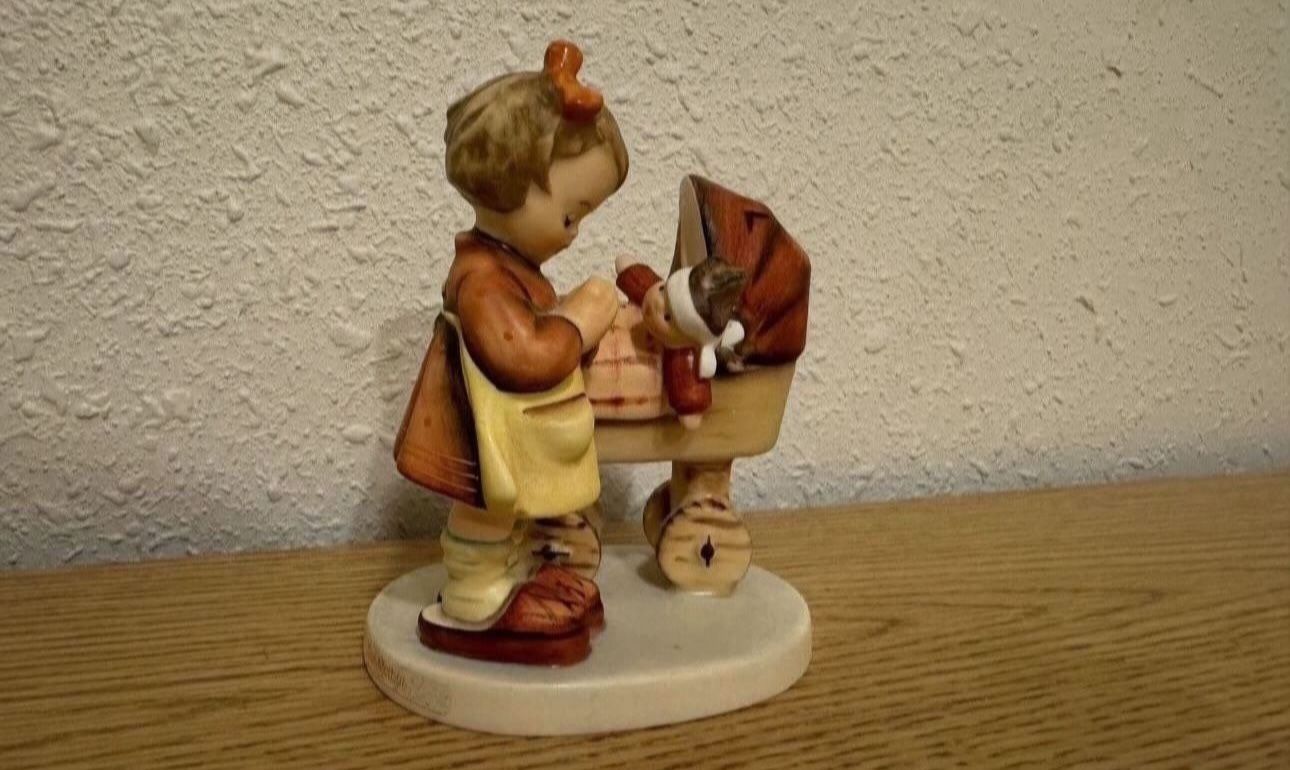Doll Mother by Hummel Goebel, Vintage late 1960's,, West Germany, #85, label