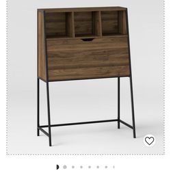 Secretary Desk with Hutch - Project 62™ from target  With  4 Cubic Bookcase 