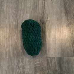 Handmade Crochet Green Pickle