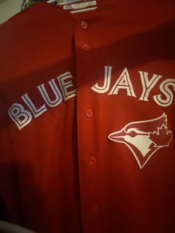 Blue Jays Vladimir Guerrero Jr. Red Alternate Jersey Large