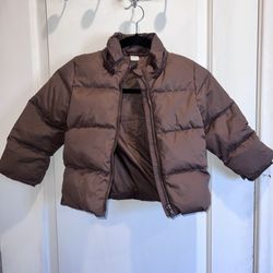 H&M Baby Girl Jacket Brown 