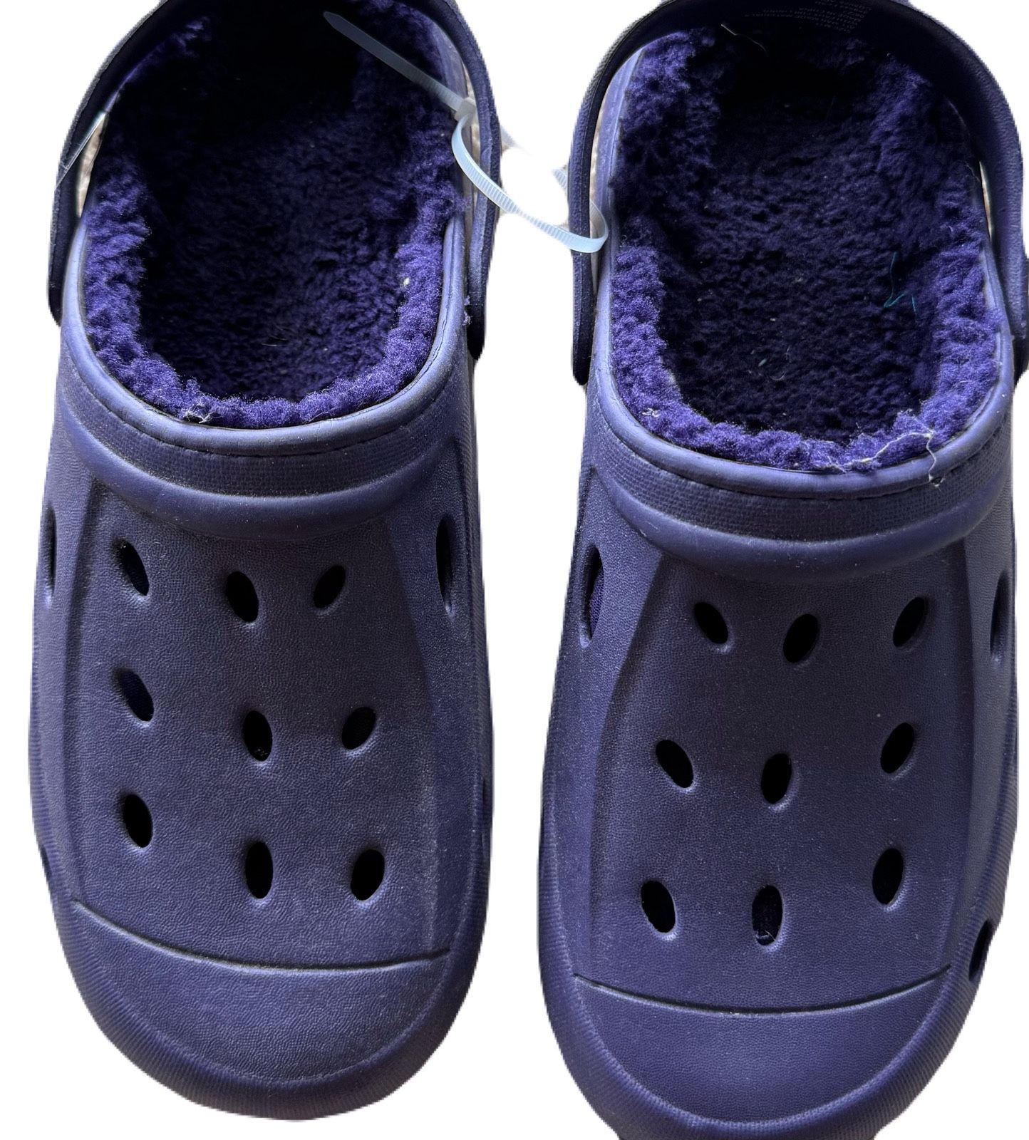 Purple Lined Clogs -Size 11