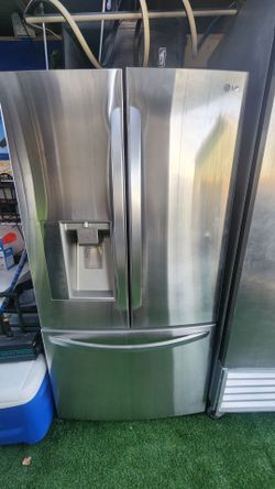 Lg refrigerator stainless steel 3 doors