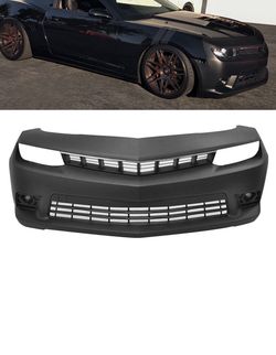 Fits 14-15 Chevrolet Camaro SS Front Bumper Cover Conversion PP w/ Fog Lights