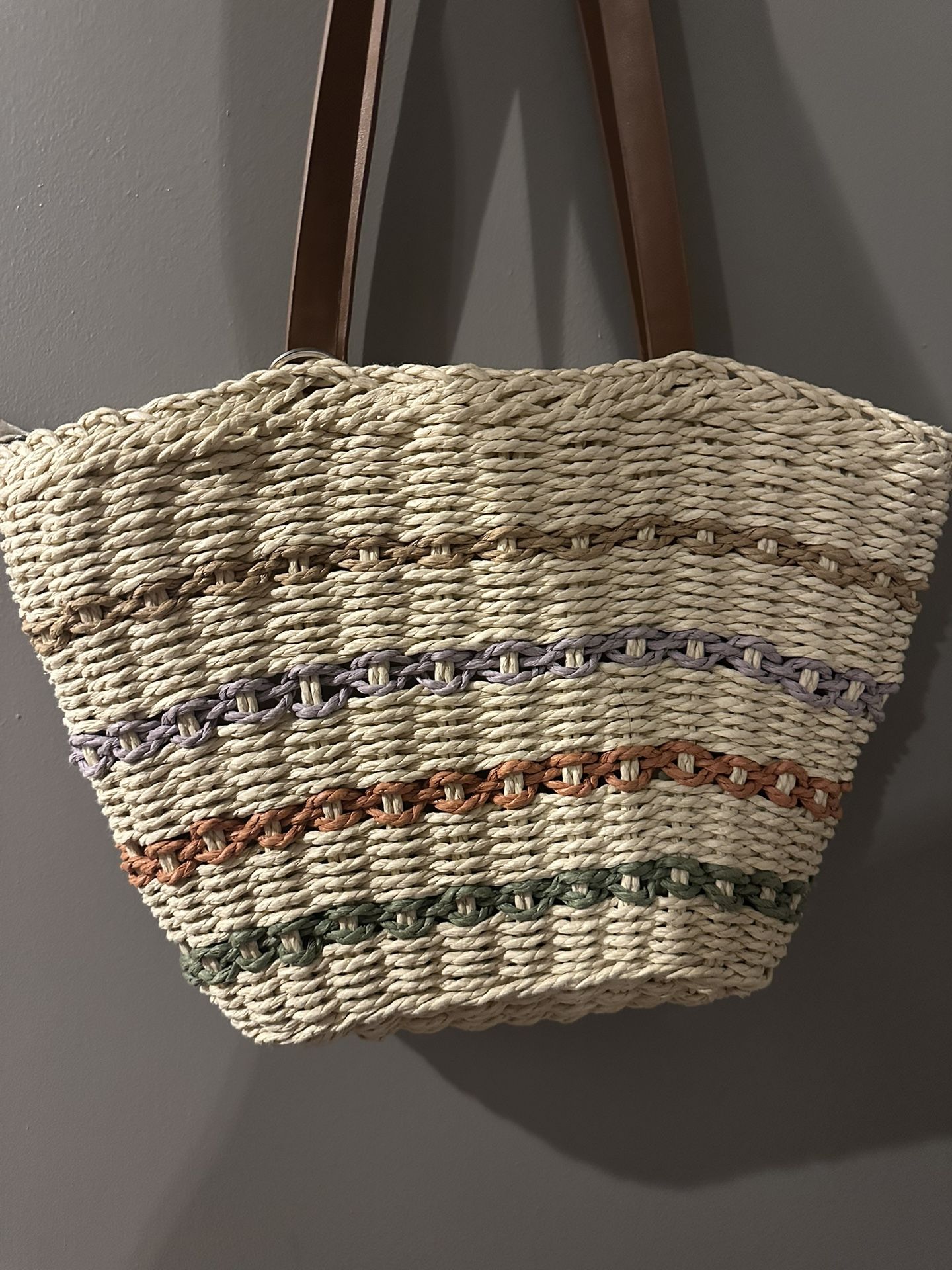 Rattan Summer Bag