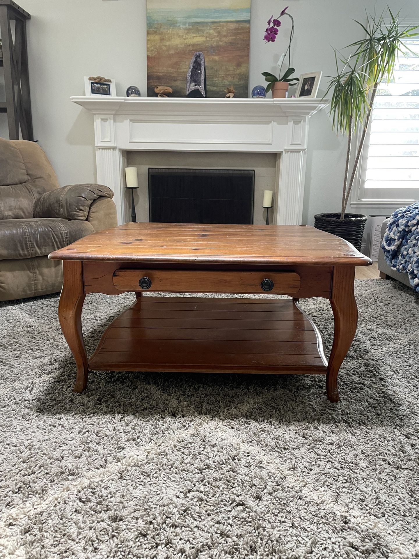 Solid Wood Coffee Table
