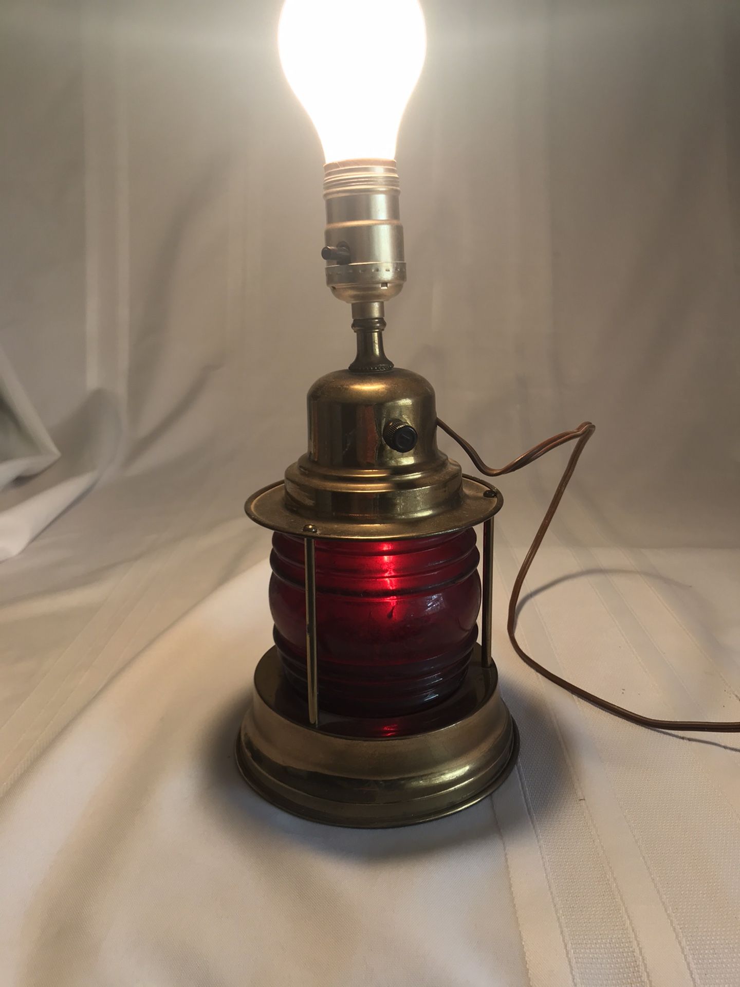 Nautical Marine Lamp ( Electric) 1950’s