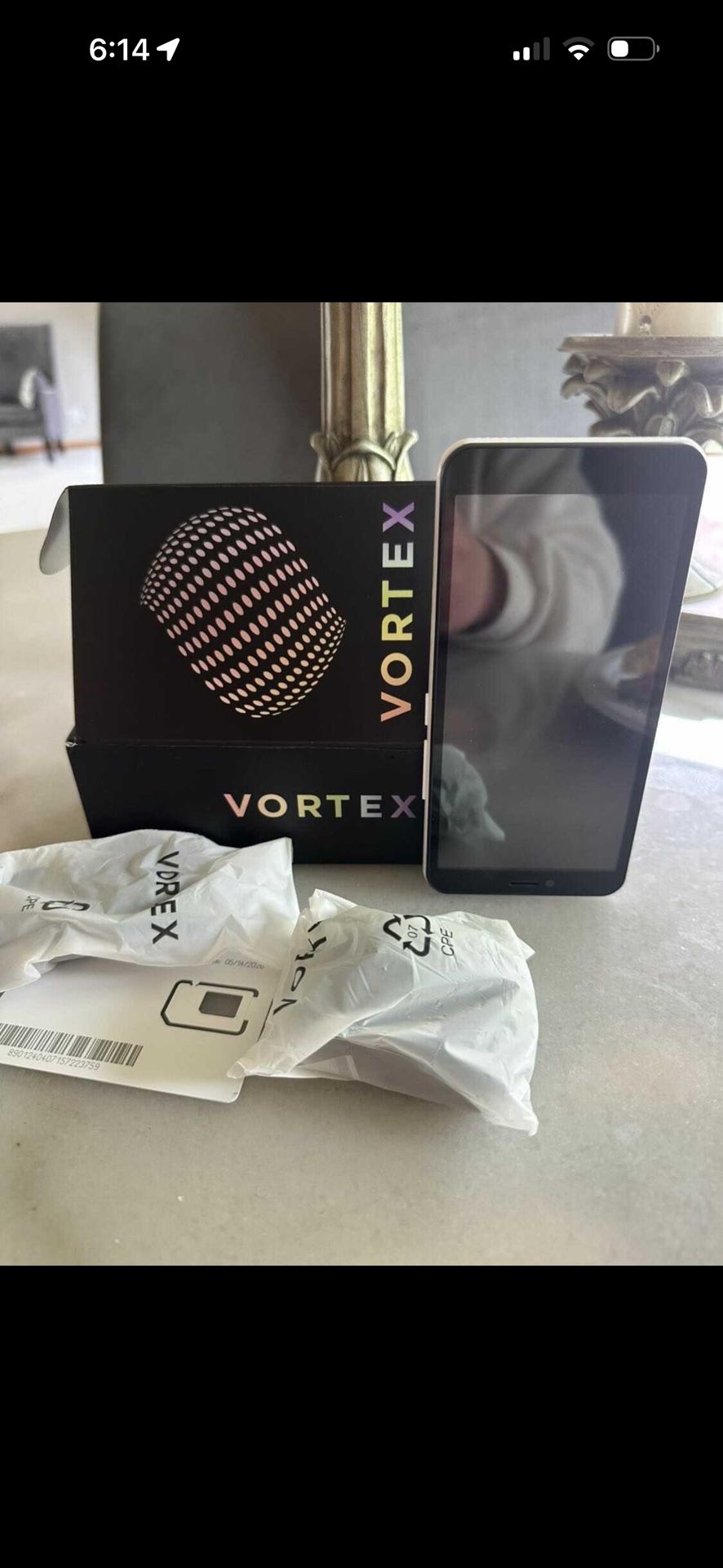 ortex Cellular HD55 - 16GB - White 4G LTE Smartphone