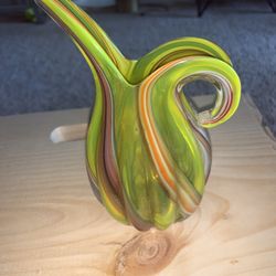 Beautiful Vintage Murano Glass Pitcher