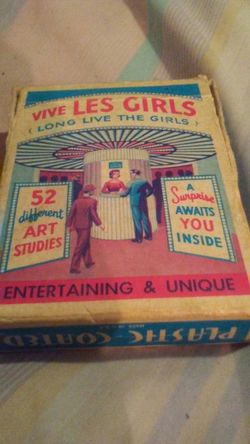 Collectible vive les girls unique playing cards
