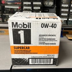 Mobil 1    0W40  Supercar Oil
