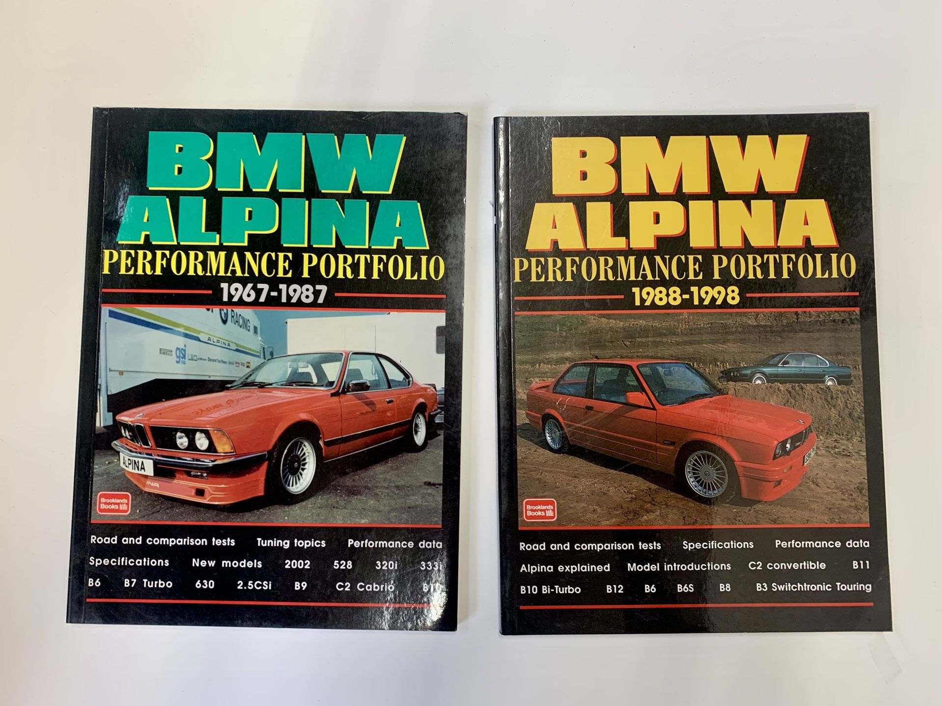BMW Alpina Books Performance Portfolio