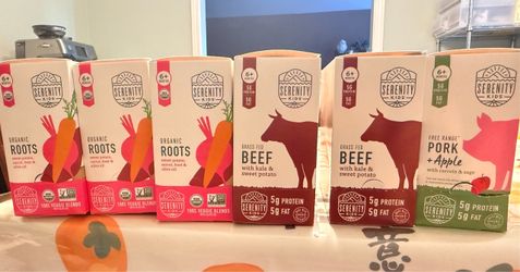 New Serenity Kids Baby Food Pouches Bundle