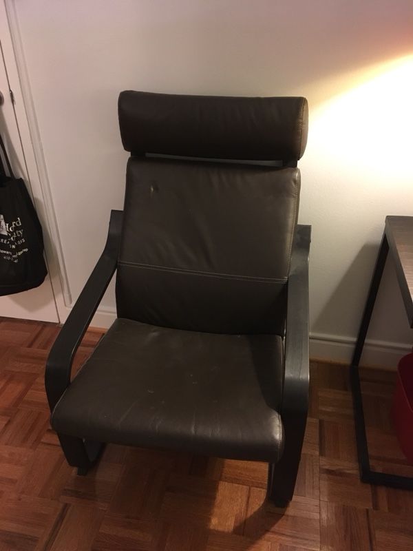 IKEA leather chair