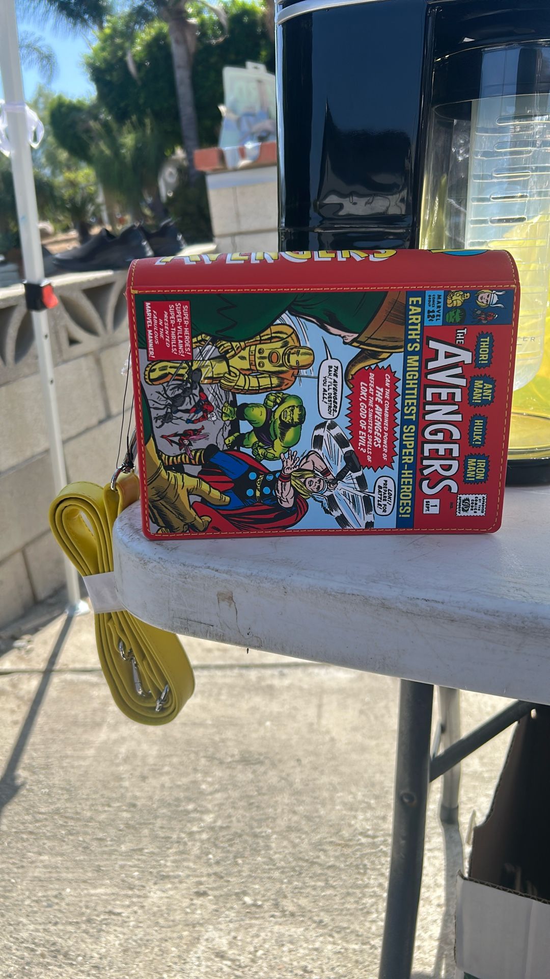 Marvel Loungefly Avengers Comic Themed Purse