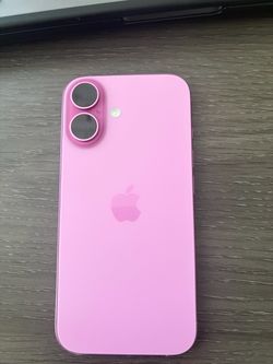 Pink iPhone 16 128 GB T-mobile- great condition