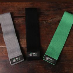 Hip Booty Bands Fabric Resistance Bands for Yoga Home Workout (Set of 3)