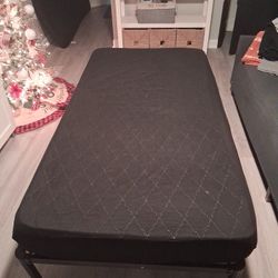 twin bed base with mattress 