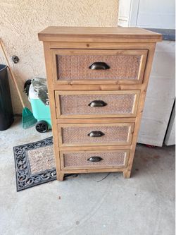 Small wood dresser