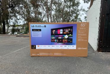 65 “ LG smart 4K EVO OLED HDR 144HZ TV C5