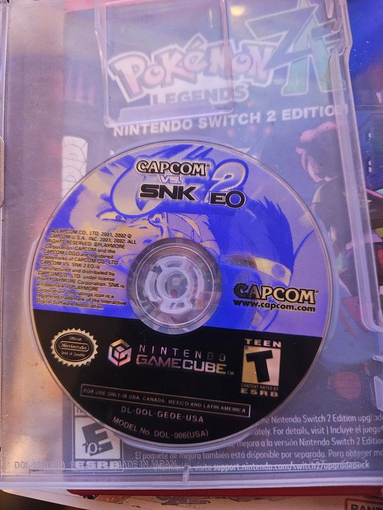 Capcom Vs SNK 2 Nintendo GameCube