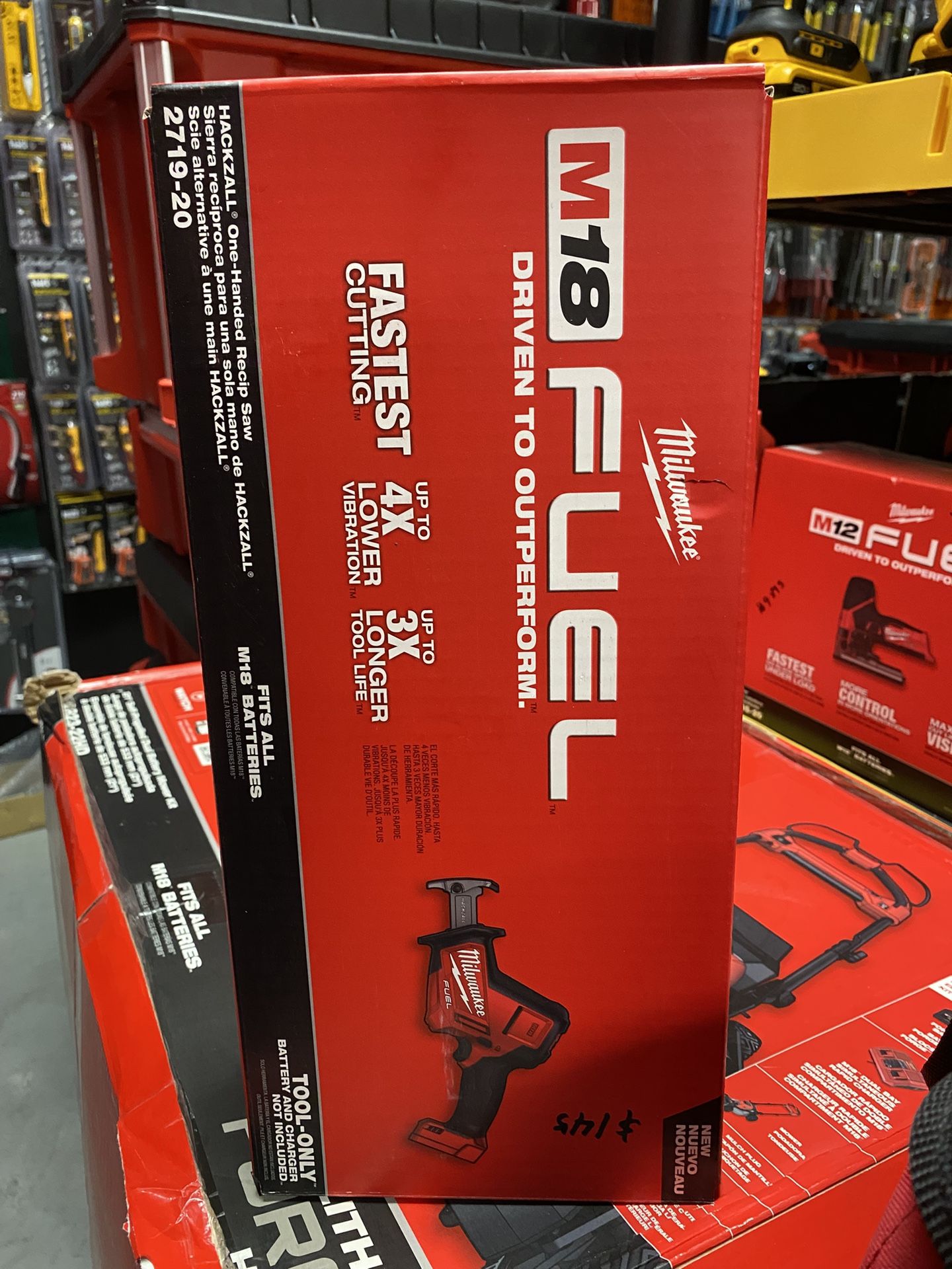 Milwaukee M18 FUEL 18V Lithium-Ion Brushless Cordless HACKZALL Reciprocating Saw (Tool-Only)