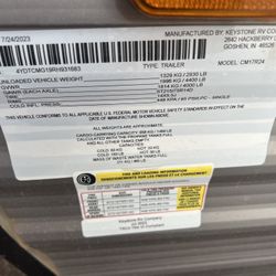2024 Coleman Travel Trailer 