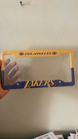 Lakers License Plate Cover