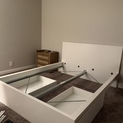 IKEA MALM Queen Bed Frame